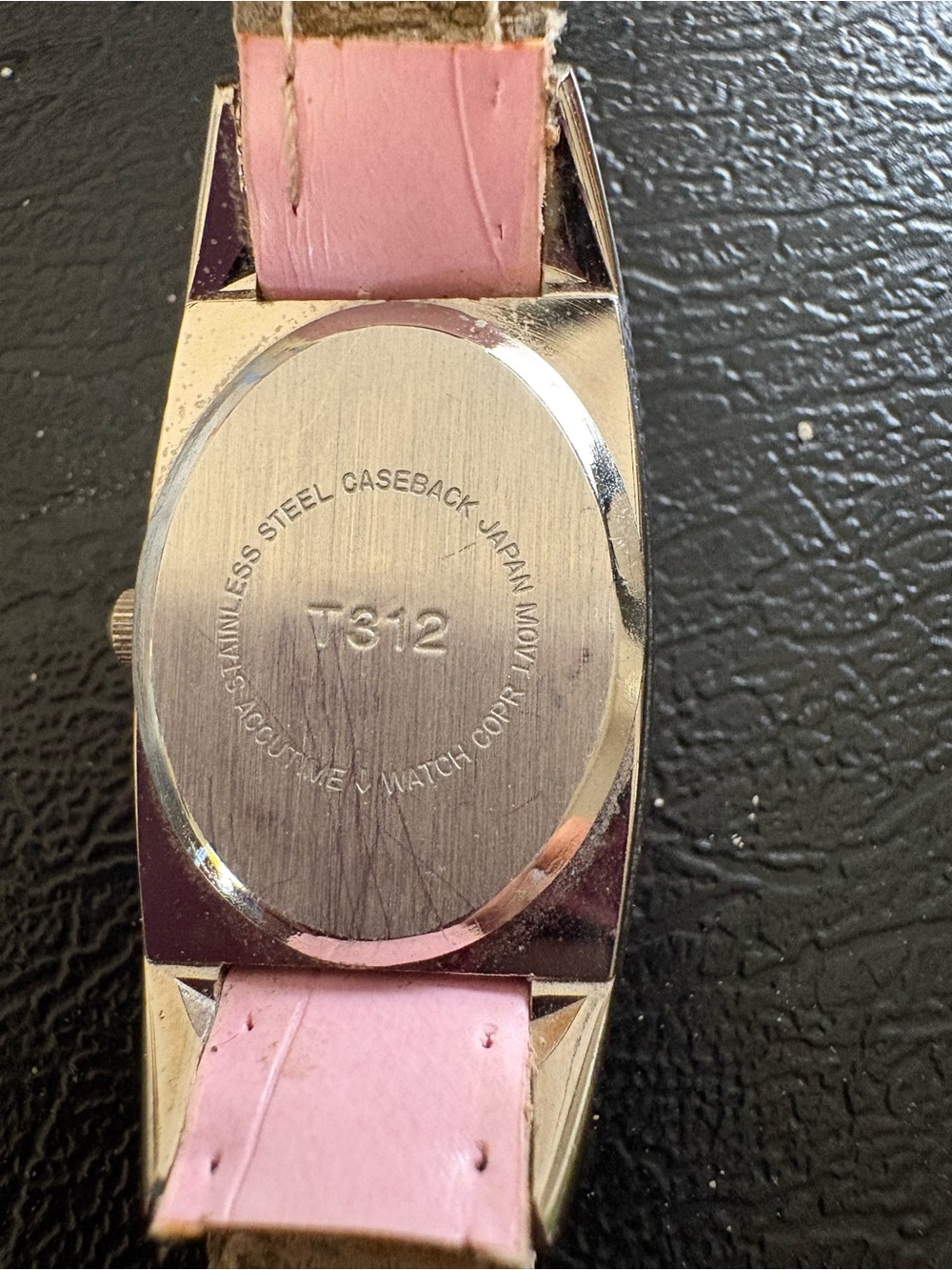 Women's Pink Quartz Oval Watch with Pink Strap - Picture 6 of 8